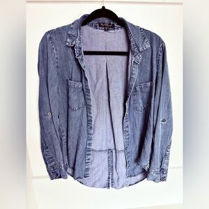 Velvet Heart Blue Button Down Shirt